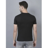 Dollar Cotton Blend Regular Fit Printed Half Sleeves Mens T-Shirt - Black ( Pack of 1 ) - None