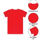 Diaz - Red Cotton Blend Boys T-Shirt ( Pack of 1 ) - None