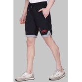 LEEBONEE Black Polyester Blend Mens Shorts ( Pack of 1 ) - None