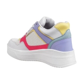 Shoetopia White Womens Sneakers - None