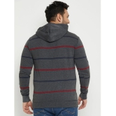 AUSTIVO Fleece Hooded Mens Sweatshirt - Grey ( Pack of 1 ) - None