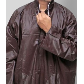 Goodluck Brown Rain Coat - 2XL