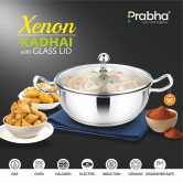 Xenon IB Kadhai with Lid-16CM