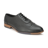 Sir Corbett - Black Mens Brogue Formal Shoes - None