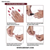 PLAIN FRENCH TIPS (NAIL KIT INCLUDED)-Pink Pastal