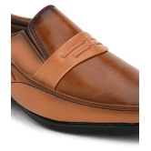 Sir Corbett Tan Mens Slip On Formal Shoes - None