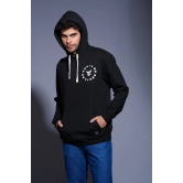 Funking Dope Printed Black Hoodie for Men M