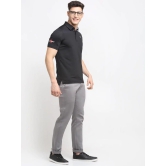 Rodamo  Men Grey Slim Fit Trousers