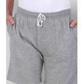 Neo Garments - Grey Cotton Mens Shorts ( Pack of 1 ) - None