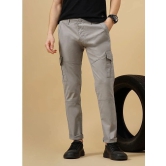 Paul Street Slim Flat Mens Cargos - Grey ( Pack of 1 ) - None