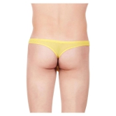 La Intimo Nylon Mens Trunks ( Yellow ) - S