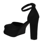 Shoetopia - Black Women''s Sandal Heels - None