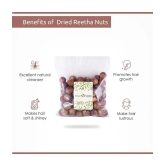 Attar Ayurveda Dried Reetha Nuts/Soapnuts for Hair (250 grams) | 100% Natural, Preservative free