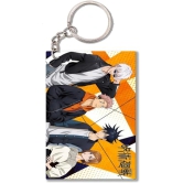 ForVano Anime Printed Mug for Gifting Jujutsu Kaisen Gojo Ceramic Cup with Keychain Combo S3