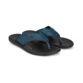 Leeport Blue Flip Flops - 8