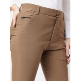 Smarty Pants - Brown Cotton Skinny Womens Formal Pants ( Pack of 1 ) - None