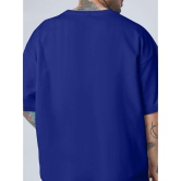 SOLIDS NAVY BLISS Oversized T-Shirt-S