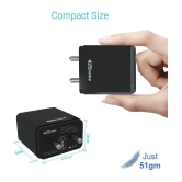 Portronics - Type C 3A Wall Charger - Black