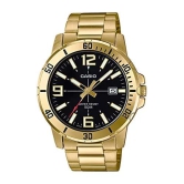 Casio Enticer Analog Black Dial Men's Watch-MTP-VD01G-1BVUDF (A1367)