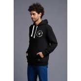 Funking Dope Printed Black Hoodie for Men XXL