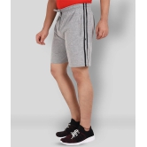 Neo Garments - Grey Cotton Mens Shorts ( Pack of 1 ) - None