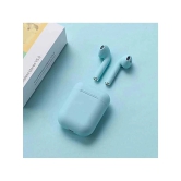 Neo I12 INPODS Bluetooth True Wireless (TWS) On Ear 2 Hours Playback Magnetic earpeice IPX4(Splash & Sweat Proof) Blue