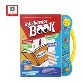 Intelligence Book English Letters & Words Learning Sound Book, Fun Educational Toys. Activities with Numbers, Shapes, Animals Phonetic Learning book for Toddlers. (I-book, Multicolor) - Mult