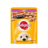 Pedigree Puppy Dry Dog Food Food, Chicken & Milk 70 gms