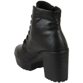 Shoetopia Black Womens Ankle Length Boots - None