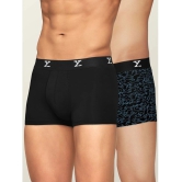 XYXX - Multicolor Modal Mens Trunks ( Pack of 2 ) - None