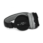 Neo HEDU Bluetooth Bluetooth Headphone On Ear 2 Hours Playback Active Noise cancellation IPX4(Splash & Sweat Proof) Black