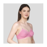 TCG - Pink Cotton Blend Non Padded Womens Push Up Bra ( Pack of 2 ) - None