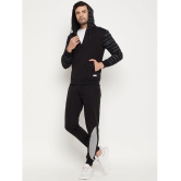 Wild West - Black Cotton Blend Regular Fit Printed Men''s Sports Tracksuit ( Pack of 1 ) - None