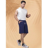 Septem Navy Blue Cotton Blend Mens Shorts ( Pack of 2 ) - None