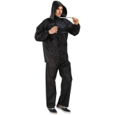 Goodluck Raincoat Set - Black - None