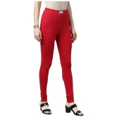 Jcss - Red Lycra Women's Leggings ( Pack of 1 ) - XXL