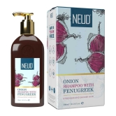 NEUD Premium Onion Hair Shampoo with Fenugreek for Men & Women - 1 Pack (300ml)