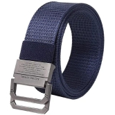 Zacharias - Multicolor Canvas Men's Casual Belt ( Pack of 2 ) - None