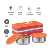 MINI LUNCH TIFFIN(NEW COLOR),ORANGE