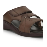 Liberty - Brown Mens Sandals - None