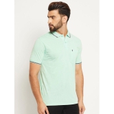 UNIBERRY - Mint Green Cotton Blend Regular Fit Mens Polo T Shirt ( Pack of 1 ) - None