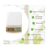 Gatih Multipurpose Kitchen Digital Weighing Scale (SF-400A) 10 Kg White