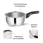 Srushti Gold is now Leoron 2 L Stainless Steel OuterLid Pressure Cooker With Induction Base