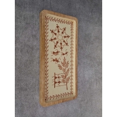 Warli Tray Cream Playground Motif