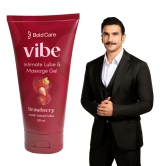 Bold Care Vibe Strawberry Personal Lubricant - Water Based, Skin Friendly, Silicone & Paraben Free, No Side Effects, 50 ml.-Bold Care Vibe Strawberry Personal Lubricant - Water Based, Skin Friend