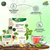 Tulsi Ginger Mint Herbal Infusion (25 Tea Bags)(Buy 1 Get 1)