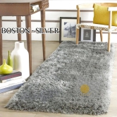 Boston Super Soft Carpet-Silver / 5x7 Feet