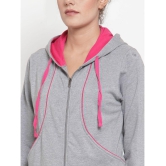 Wild West Grey Fleece Solid Tracksuit - Single - None