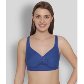 Clovia Pack of 1 Lace Non Padded Womens T-Shirt Bra ( Blue ) - None