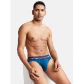 Jockey US17 Men Super Combed Cotton Rib Solid Brief - Poseidon - None